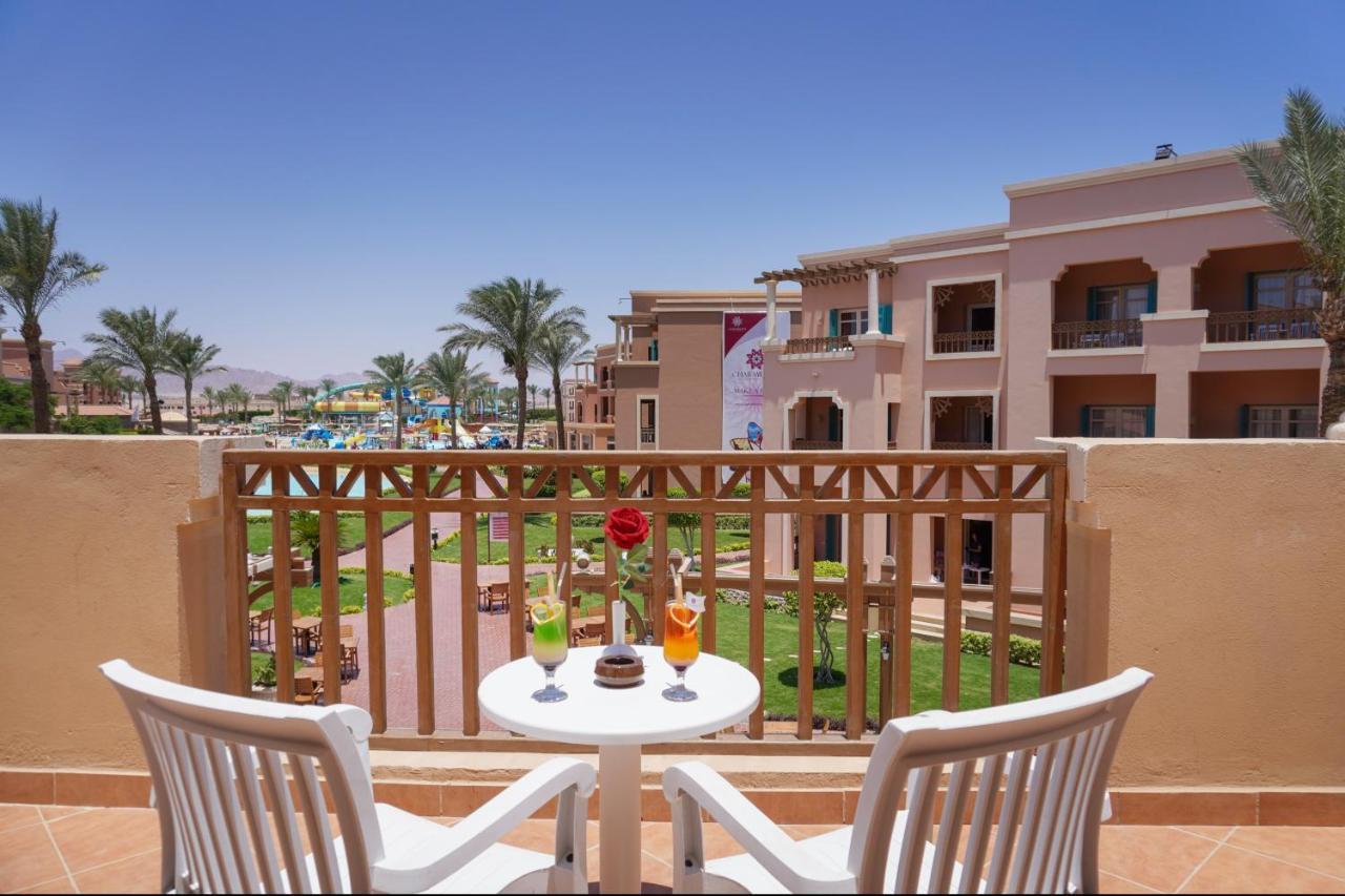 فندق Charmillion Club Aquapark شرم الشيخ المظهر الخارجي الصورة View from a balcony