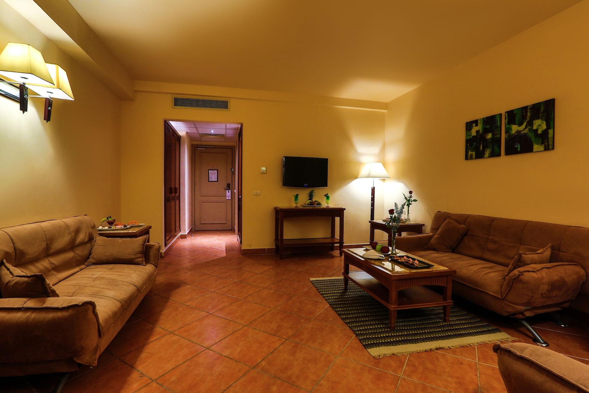 فندق Charmillion Club Aquapark شرم الشيخ المظهر الخارجي الصورة A living room