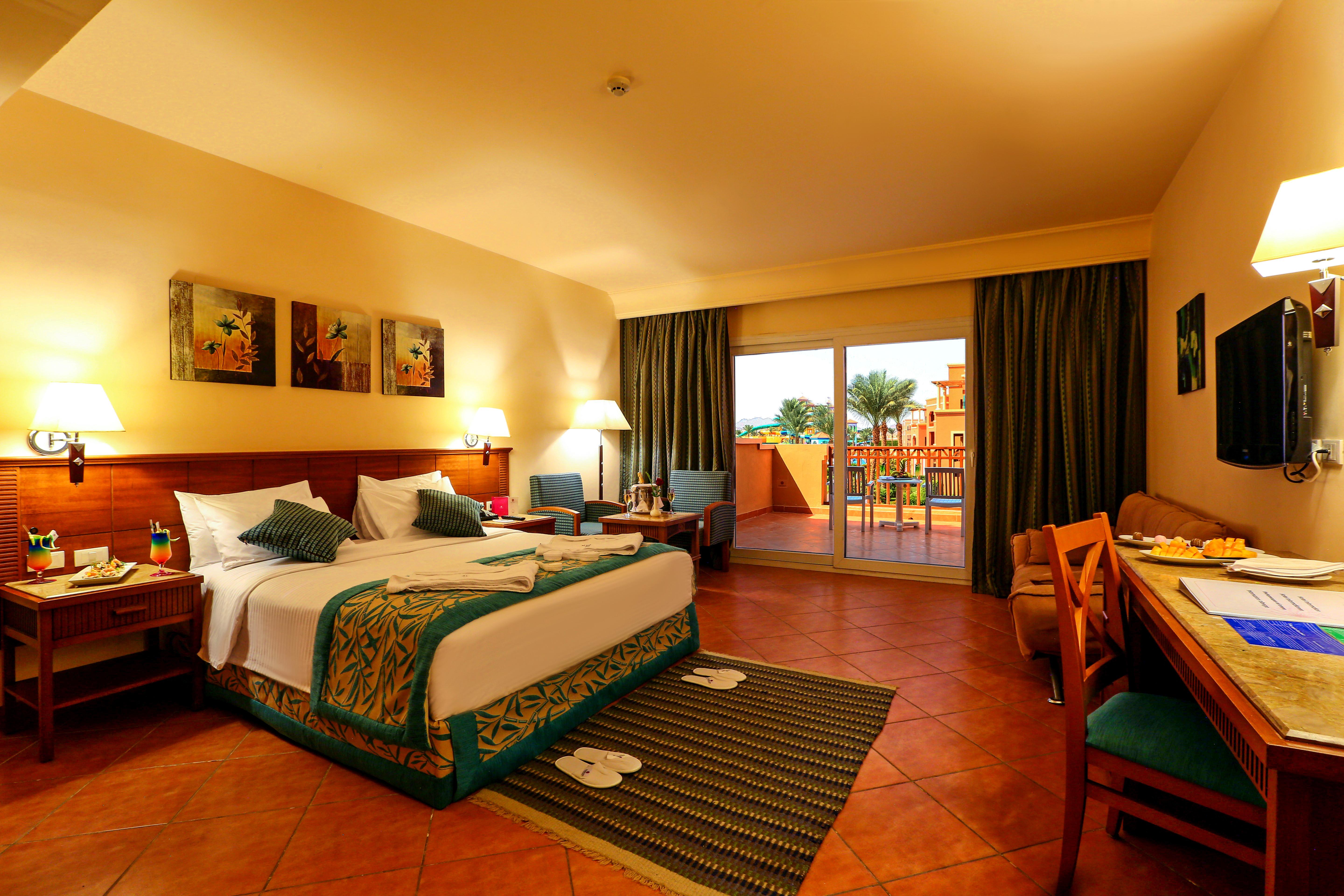 فندق Charmillion Club Aquapark شرم الشيخ المظهر الخارجي الصورة A room at the Hilton Sharm El Sheikh